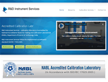 Tablet Screenshot of calibrationlab.in